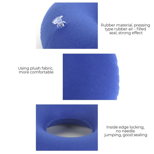 Donut Pillow Seat Cushion Inflatable 35cm 1
