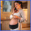 Pregnancy Belly Band Adjustable Black X-Large 1 Pc 2