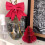 Christmas Honeycomb Tree Centerpiece Red 3 pcs 7