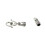 Hook End Caps for Leather Cord Jewelry Making, 30 Sets 2