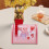 Mailbox Toy Storage Container Pink Metal Tin for Candies 4