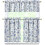 Blue Floral Kitchen Curtain Valance Set 3 pcs 6