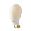Mannequin Head Wall Mount Wig Holder Beige Velvet 2