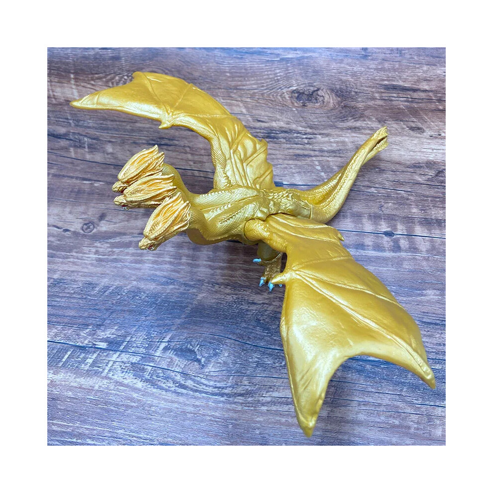 Photos - Action Figures / Transformers King Kong Godzilla Ghidorah Three Headed Dragon Monsters Toy 17cm Action Figure Dinosaur playsets