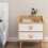 Wooden Drawer Knobs Elephant Lion Hippo 6 pcs 3