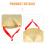 Loud Gong Golden Copper 1 Set 12.6x12.6x1 Inch 3