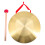 Loud Gong Golden Copper 1 Set 12.6x12.6x1 Inch 5