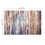 Square Area Rug Retro Abstract Design Washable Non-Slip 4