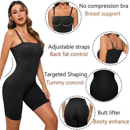 DODOING Corsetto modellante monopezzo per donna 1