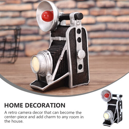 Camera Resin Home Decoration Multi Colored 1 Piece 1