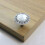 Rhinestone Cabinet Pull Knob White 1 Pack 6