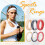 Silicone Wedding Ring for Women 3mm Thin Braided 6 Pack 3