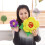 Soft Touch PP Cotton Rose Pillow Cushion 1 Piece 4