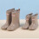Toddler Short Boots Mid-Calf Lightweight Elegant Design 4