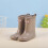 Toddler Short Boots Mid-Calf Lightweight Elegant Design 2