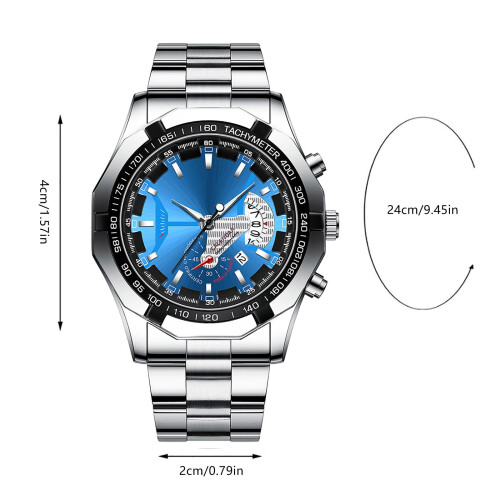 Automatic and Quartz Men's Watch 2 Pieces 2
