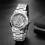 Men's Automatic Rhomboidal Watch Stainless Steel Strap 2