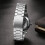 Men's Automatic Rhomboidal Watch Stainless Steel Strap 3