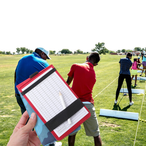 Men's Golf Scorecard Notebook Camouflage Design 2