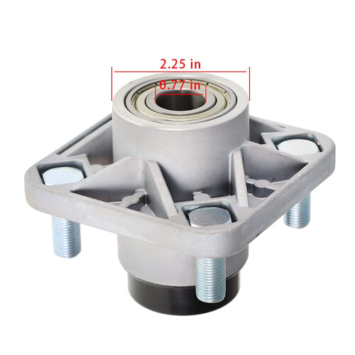 Golf Cart Front Wheel Hub Assembly with Bearings 2 Pack 1