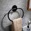 Stainless Steel Oval Towel Ring 1 Pack 6