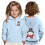 Boys Graphic Hooded Sweatshirt with Front Pocket and Zipper 2