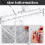 Acrylic Sunglasses Organizer Wall Mounted Rack 3