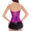 Women's Plus Size Lace-Up Corset Top 4