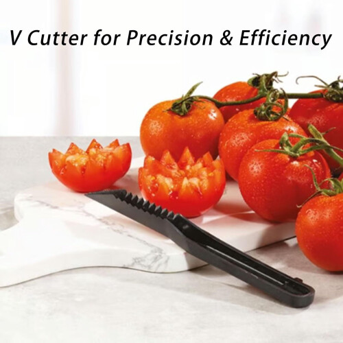 2-in-1 Spiral and V-Shaped Vegetable Cutter Set 1