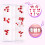 Gem Bling Dental Teeth Jewelry Set with Box 6