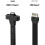 2X USB 3.1 Frontpanel Typ E Till Typ C Förlängningskabel, Gen 2 (10 Gbit/S) Intern Adapterkabel, med 4 Skruvar (50 cm) 4