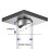Stainless Steel Square Shower Drain Strainer 5
