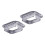 Aluminum K-Style Rainwater Transition Outlet 2 pcs 1