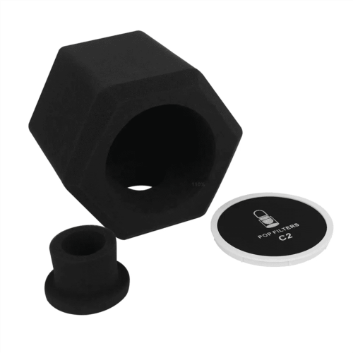 C2 Microphone Wind Shield Acoustic Foam for Vocal Isolation