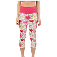 Awdenio Women's Floral Yoga Capris Pants