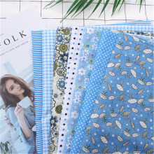 Bifavgk Cotton Craft Fabric Bundle 7 Pieces