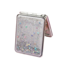 Women's Double-Sided Folding Makeup Mirror Portable