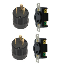 30A 250V NEMA L6-30P/L6-30R Twist Lock Plug and Receptacle