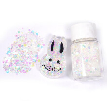 Epoxy Resin Mold Filling Tool with Shiny Sequins and Glitter