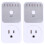 Outdoor Timing Socket Dusk-to-Dawn Timer 2 pcs 1