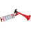 Hand Held Air Horn Red ABS 1 Pack 34 x 5 cm 1