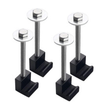 Truck Tie Downs J Hook Crossover Universal Mount Black