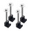 Truck Tie Downs J Hook Crossover Universal Mount Black 1