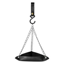 Hanging Bird Feeder Tray Triangle Design 7.6x7.6x1.5 inches
