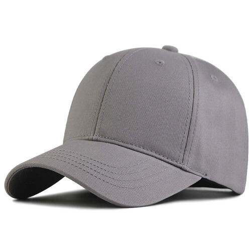 Oversized Baseball Cap Black 60-65 cm