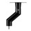 Rain Chain Gutter Adapter Black for Gutter Installation 1