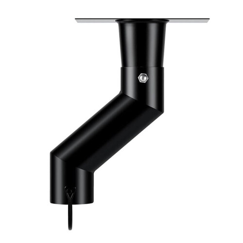 Rain Chain Gutter Adapter Black for Gutter Installation