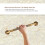 EBTOOLS Bathtub Handrail Brass Safety Grab Bar 3