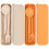 Portable Tableware Set Wheat Straw Modern Design 2 Sets 1