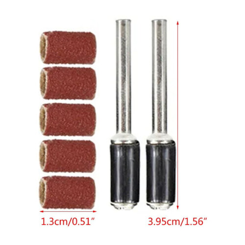 Sanding Drum Kit Abrasive Grinding Bands with Mandrels 102 2